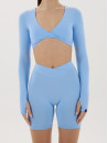 Шорты FITRUN Shorts YOGA Grace "Sky VE"