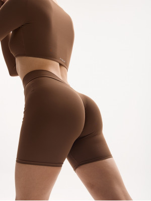 Шорты FITRUN Shorts YOGA Allure "Caramel NE"