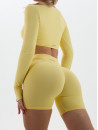 Шорти FITRUN Shorts YOGA Grace "Lemon NE"