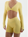 Шорти FITRUN Shorts YOGA Grace "Lemon NE"