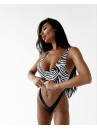 Купальник FITRUN Swimsuit Juicy "Zebra"