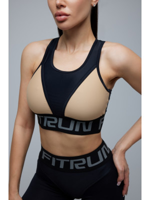Спортивный Топ FITRUN Top "Nude"