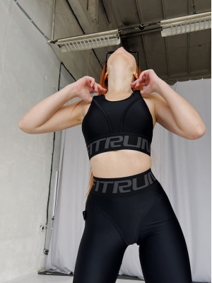 Спортивный Топ FITRUN Top "Total Black"