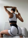 Спортивный Топ FITRUN Top "White Relief Back"