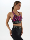 Спортивний Топ FITRUN Top X Brand "Leo Pink"