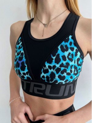 Sports Top FITRUN Top "Leo Blue"