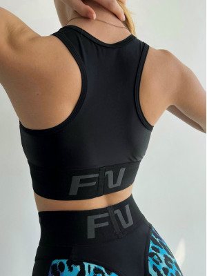 Sports Top FITRUN Top "Leo Blue"