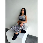Sports Top FITRUN Top X Brand "Zebra"