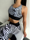Sports Top FITRUN Top X Brand "Zebra"