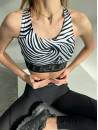 Sports Top FITRUN Top X Brand "Zebra"