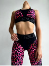 Спортивный Топ FITRUN Top "Leo Pink"