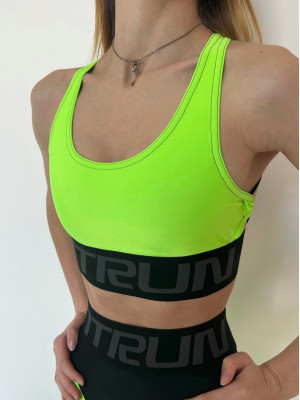 Спортивный Топ FITRUN Top X "Neon Green"