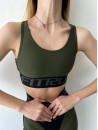 Спортивний Топ FITRUN Top X Brand "Khaki"