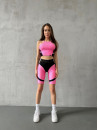 Sports Top FITRUN Crop Top "Shine Barbie"