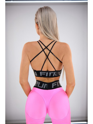 Sports Top FITRUN Top X Brand "Shine Barbie"
