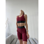 Спортивный Топ FITRUN Top X Brand "Beet Red"