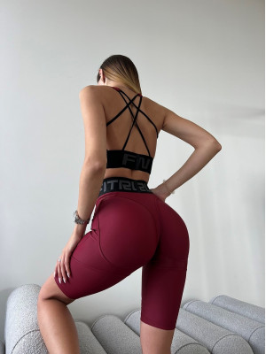 Спортивный Топ FITRUN Top X "Beet Red"