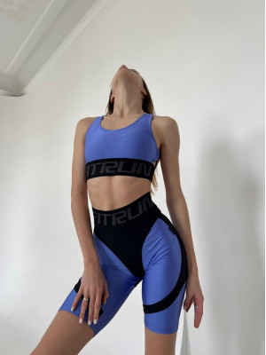 Спортивный Топ FITRUN Top X "Shine Cornflower"