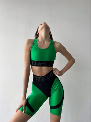 Спортивный Топ FITRUN Top X "Shine Green Grass"