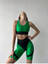 Спортивный Топ FITRUN Top X "Shine Green Grass"