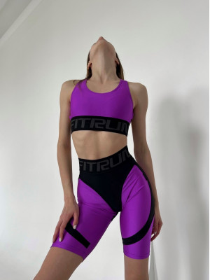 Спортивный Топ FITRUN Top X "Shine Violet"