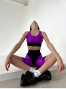 Спортивный Топ FITRUN Top X "Shine Violet"