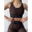 Спортивный Топ FITRUN Top X Brand "Chocolate"