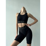 Sports Top FITRUN Top "Total Black Relief"