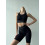 Sports Top FITRUN Top "Total Black Relief"