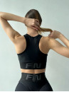 Sports Top FITRUN Top "Total Black Relief"