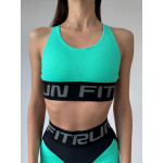 Sports Top FITRUN Top X Brand "Mint Relief"