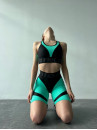 Sports Top FITRUN Top "Mint Relief Back"