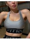 Спортивний Топ FITRUN Top X "Shine Silver"