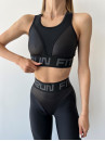 Спортивный Топ FITRUN Top "Black Blaze"