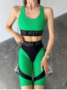 Спортивный Топ FITRUN Top X "Green Mate"