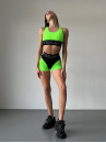 Sports Top FITRUN Top X "Neon Green Relief"