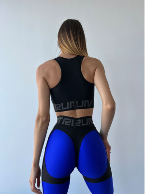 Sports Top FITRUN Top "Shine Blue"