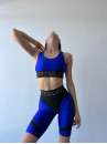 Спортивный Топ FITRUN Top X "Shine Blue"