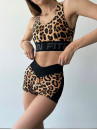 Спортивный Топ FITRUN Top X "Leopard"