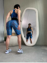 Sports Top FITRUN Classic Top "Blue Pythone"