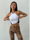 Спортивний Топ FITRUN Crop Top "White"