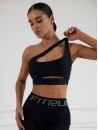 Sports Top FITRUN Top Racy "Total Black"