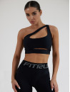 Sports Top FITRUN Top Racy "Total Black"