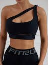 Sports Top FITRUN Top Racy "Total Black"