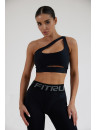 Спортивний Топ FITRUN Top Racy "Total Black"