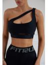 Спортивний Топ FITRUN Top Racy "Total Black"