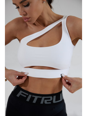 Спортивный Топ FITRUN Top Racy "Total White"