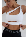 Спортивний Топ FITRUN Top Racy "Total White"