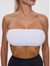 Sports Top FITRUN Bandeau Top "Total White"