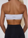 Sports Top FITRUN Bandeau Top "Total White"